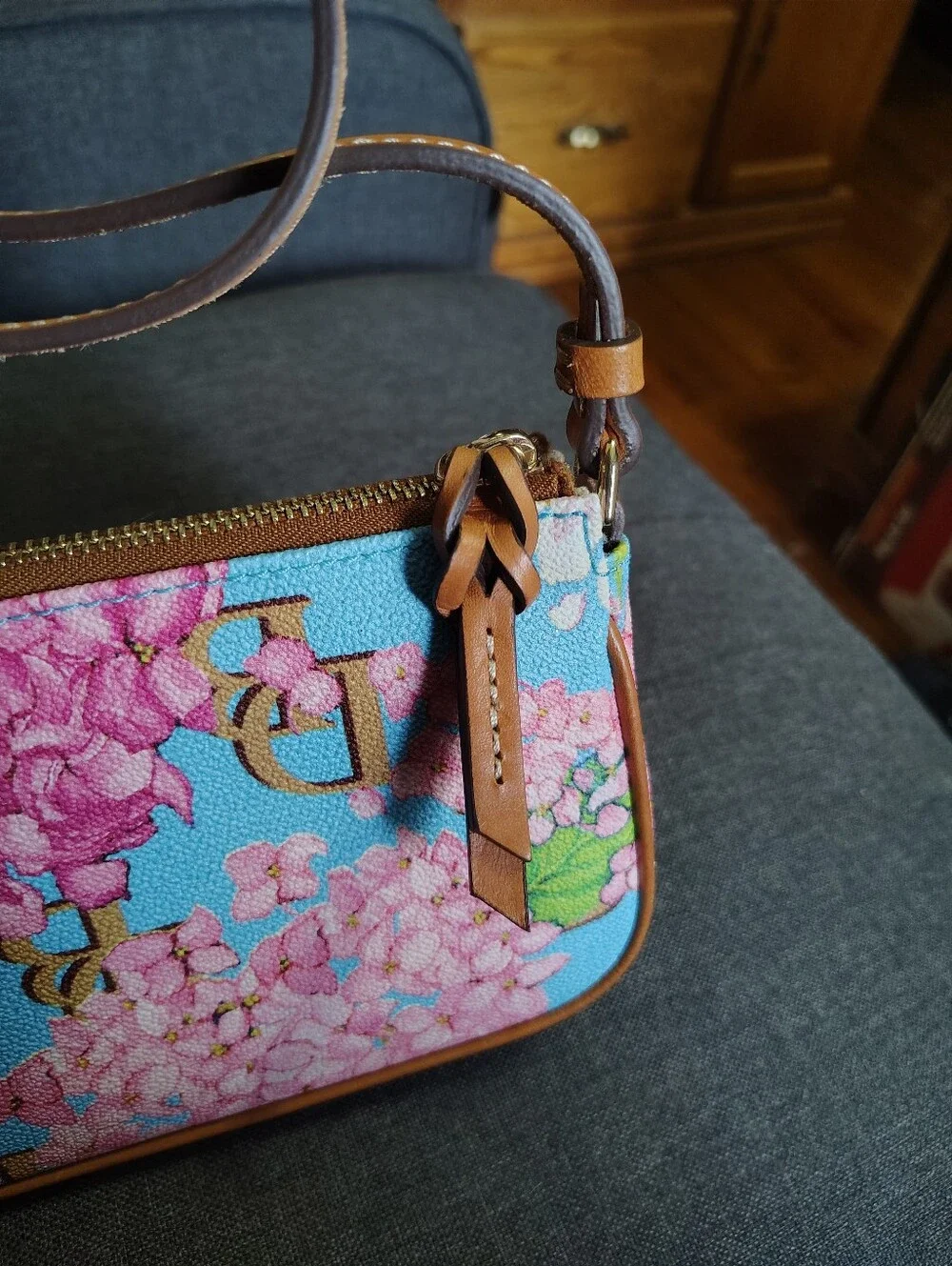 Dooney & Bourke Lexi Crossbody Hydrangea Monogram